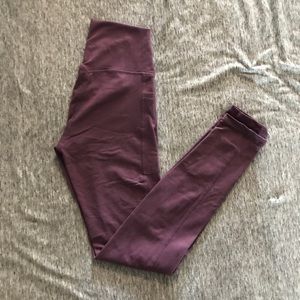 ethos plum workout leggings